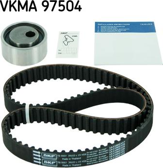 SKF VKMA 97504 - Zobsiksnas komplekts autospares.lv