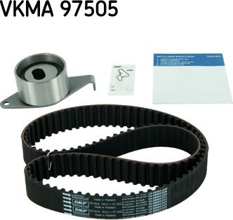 SKF VKMA 97505 - Zobsiksnas komplekts autospares.lv