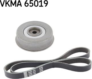 SKF VKMA 65019 - Ķīļrievu siksnu komplekts www.autospares.lv