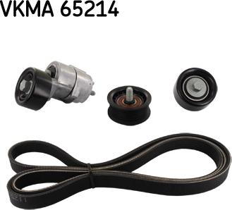 SKF VKMA 65214 - Ķīļrievu siksnu komplekts www.autospares.lv