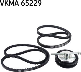 SKF VKMA 65229 - Комплект клинового ремня www.autospares.lv