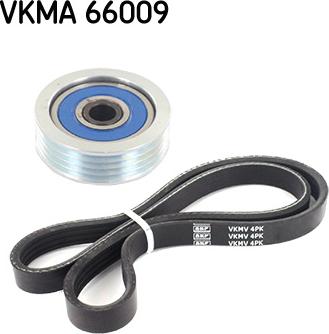 SKF VKMA 66009 - Ķīļrievu siksnu komplekts autospares.lv