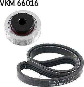 SKF VKMA 66016 - Ķīļrievu siksnu komplekts www.autospares.lv