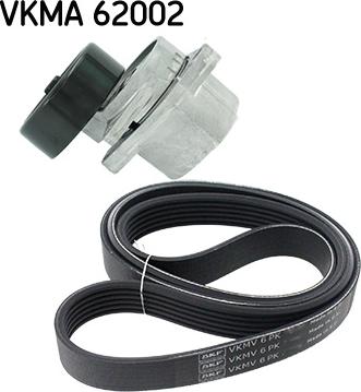 SKF VKMA 62002 - V-Ribbed Belt Set www.autospares.lv