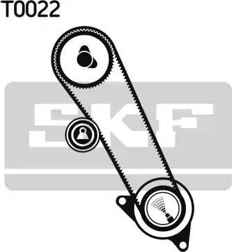 SKF VKMA 04101 - Timing Belt Set www.autospares.lv