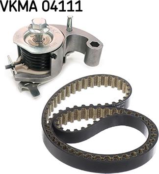 SKF VKMA 04111 - Zobsiksnas komplekts www.autospares.lv