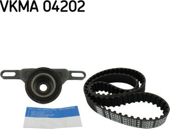 SKF VKMA 04202 - Zobsiksnas komplekts autospares.lv