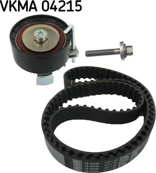 SKF VKMA 04215 - Комплект зубчатого ремня ГРМ www.autospares.lv