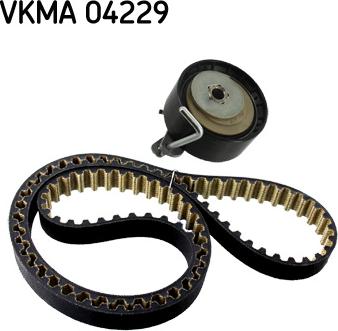 SKF VKMA 04229 - Zobsiksnas komplekts www.autospares.lv