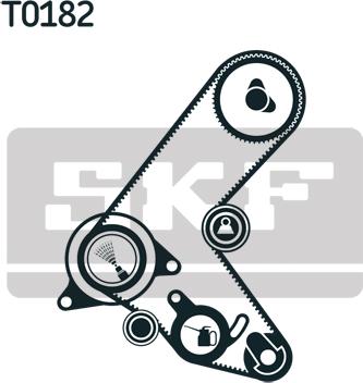 SKF VKMA 05606 - Zobsiksnas komplekts www.autospares.lv