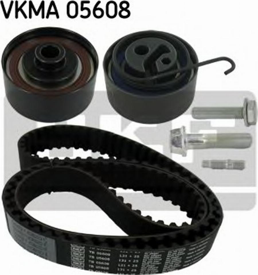 SKF VKMA 05608 - Zobsiksnas komplekts www.autospares.lv