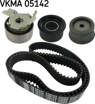 SKF VKMA 05142 - Комплект зубчатого ремня ГРМ www.autospares.lv