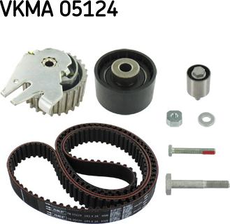 SKF VKMA 05124 - Комплект зубчатого ремня ГРМ www.autospares.lv