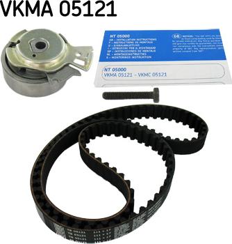 SKF VKMA 05121 - Zobsiksnas komplekts www.autospares.lv