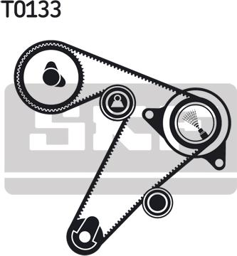 SKF VKMC 06501 - Ūdenssūknis + Zobsiksnas komplekts www.autospares.lv