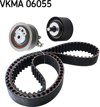 SKF VKMA 06055 - Zobsiksnas komplekts autospares.lv