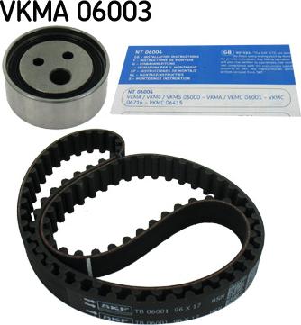 SKF VKMA 06003 - Zobsiksnas komplekts autospares.lv