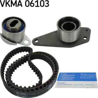 SKF VKMA 06103 - Комплект зубчатого ремня ГРМ www.autospares.lv