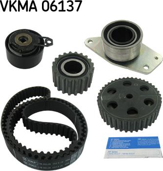 SKF VKMA 06137 - Комплект зубчатого ремня ГРМ www.autospares.lv