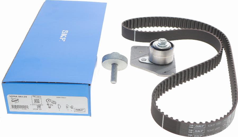 SKF VKMA 06129 - Zobsiksnas komplekts autospares.lv