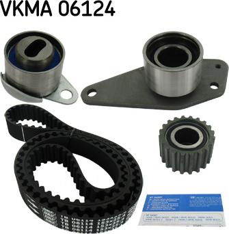 SKF VKMA 06124 - Комплект зубчатого ремня ГРМ www.autospares.lv