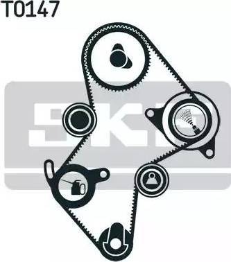 SKF VKMS 06114-2 - Zobsiksnas komplekts www.autospares.lv