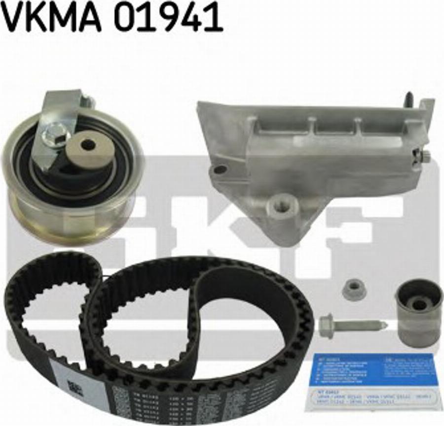 SKF VKMA01941 - Комплект зубчатого ремня ГРМ www.autospares.lv