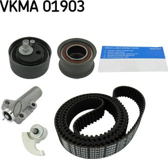 SKF VKMA 01903 - Комплект зубчатого ремня ГРМ www.autospares.lv