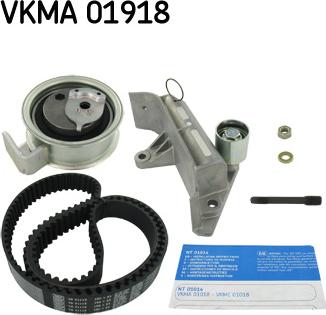 SKF VKMA 01918 - Комплект зубчатого ремня ГРМ www.autospares.lv