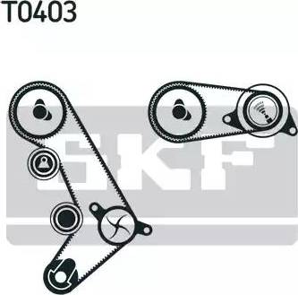 SKF VKMA 01046 - Zobsiksnas komplekts www.autospares.lv