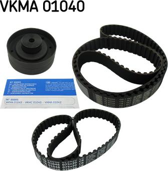 SKF VKMA 01040 - Комплект зубчатого ремня ГРМ www.autospares.lv