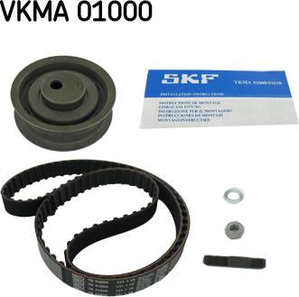 SKF VKMA 01000 - Комплект зубчатого ремня ГРМ www.autospares.lv