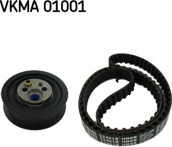 SKF VKMA 01001 - Zobsiksnas komplekts autospares.lv