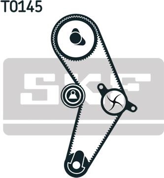 SKF VKMA 06003 - Zobsiksnas komplekts autospares.lv