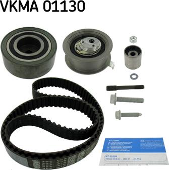 SKF VKMA 01130 - Комплект зубчатого ремня ГРМ www.autospares.lv