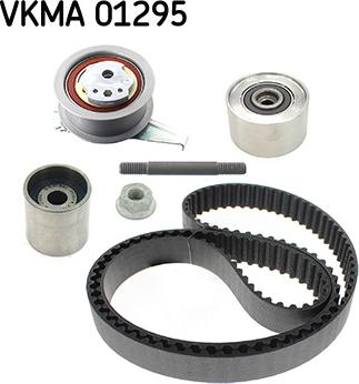 SKF VKMA 01295 - Комплект зубчатого ремня ГРМ www.autospares.lv