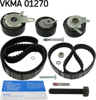 SKF VKMA 01270 - Zobsiksnas komplekts www.autospares.lv