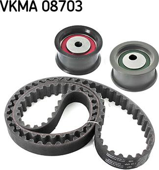 SKF VKMA 08703 - Zobsiksnas komplekts www.autospares.lv