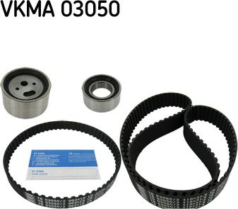 SKF VKMA 03050 - Комплект зубчатого ремня ГРМ www.autospares.lv