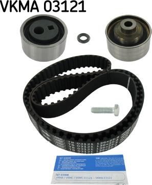 SKF VKMA 03121 - Комплект зубчатого ремня ГРМ www.autospares.lv