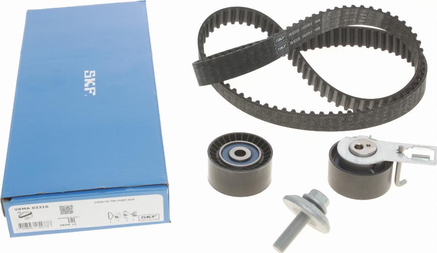 SKF VKMA 03316 - Timing Belt Set www.autospares.lv