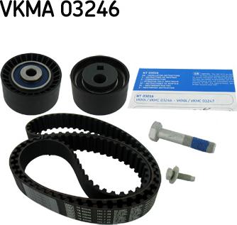 SKF VKMA 03246 - Zobsiksnas komplekts www.autospares.lv