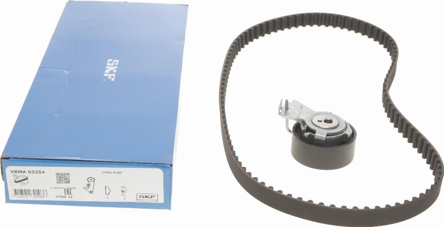 SKF VKMA 03254 - Комплект зубчатого ремня ГРМ www.autospares.lv