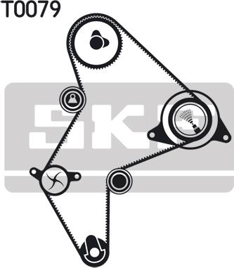 SKF VKMA 96219 - Zobsiksnas komplekts www.autospares.lv