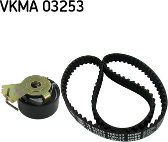 SKF VKMA 03253 - Комплект зубчатого ремня ГРМ www.autospares.lv