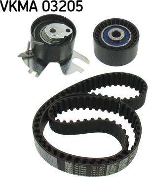 SKF VKMA 03205 - Timing Belt Set www.autospares.lv