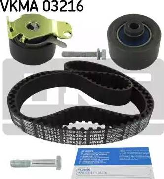 SKF VKMA 03216 - Zobsiksnas komplekts www.autospares.lv