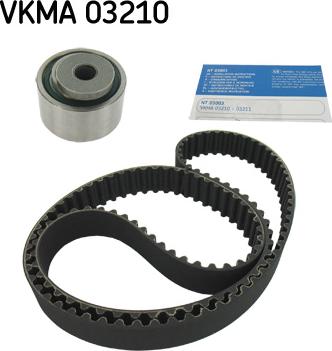 SKF VKMA 03210 - Zobsiksnas komplekts autospares.lv