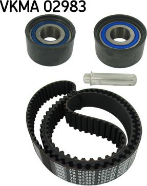 SKF VKMA 02983 - Timing Belt Set www.autospares.lv