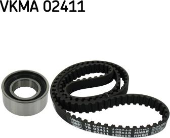 SKF VKMA 02411 - Комплект зубчатого ремня ГРМ www.autospares.lv